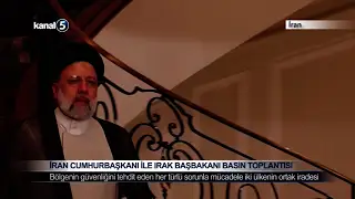 İran Cumhurbaşkanı İle Irak Başbakanı Basın Toplantısı