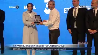AK Parti İl Danışma Meclisi Toplantısı Yapıldı