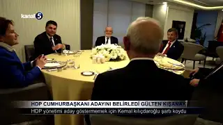 HDP Cumhurbaşkanı Adayını Belirledi Gülten Kışanak