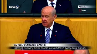 Bahçeli’den Seçim Çağrısı