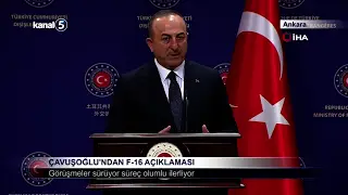 Çavuşoğlu’ndan F-16 Açıklaması