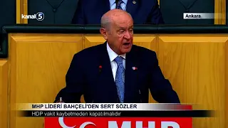 MHP Lideri Bahçeli’den Sert Sözler