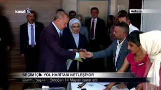 Seçim İçin Yol Haritasi Netleşiyor