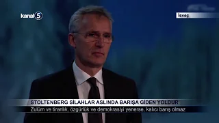 Stoltenberg; Silahlar Aslında Barışa Giden Yoldur