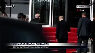 6’LI MASADAN ADAY AÇIKLAMASI