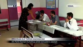 Erdoğan İlk Turda Kazanacak