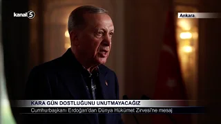 KARA GÜN DOSTLUĞUNU UNUTMAYACAĞIZ