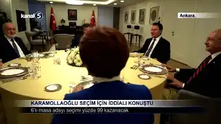 Karamollaoğlu Seçim İçin İddialı Konuştu