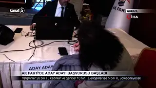 AK Parti’de Milletvekili Aday Adaylığı Başvuru Süreci Başladı