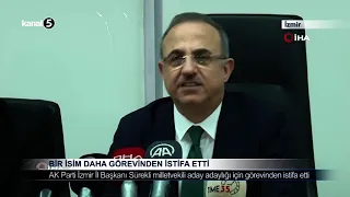 Bir İsim Daha Görevinden İstifa Etti
