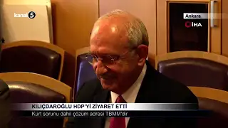 Kılıçdaroğlu HDP’yi Ziyaret Etti