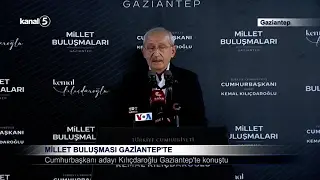 Millet Buluşması Gaziantep’te