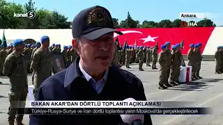 Bakan Akar’dan Dörtlü Toplantı Açıklaması