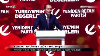 Bunlar Yedili Masa Değil Yedili Maşa