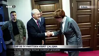 CHP ve İYİ Parti’den Hibrit Çalışma