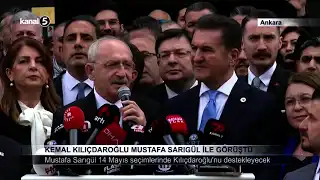 Kemal Kılıçdaroğlu Mustafa Sarıgül İle Görüştü