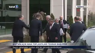 MHP’nin açık hava toplantıları tekrar başlıyor