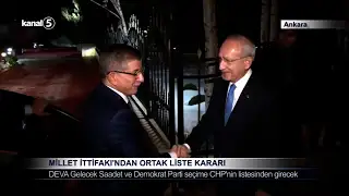 Millet İttifakı’ndan Ortak Liste Kararı