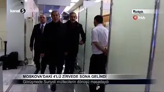 Moskova’daki 4’lü Zirvede Sona Gelindi