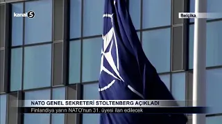 NATO Genel Sekreteri Stoltenberg Açıkladı