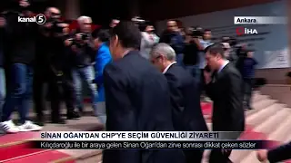 Sinan Oğan’dan CHP’ye Seçim Güvenliği Ziyareti