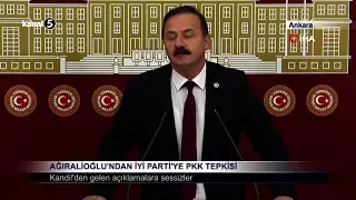 Ağıralioğlu’ndan İYİ Parti’ye PKK Tepkisi