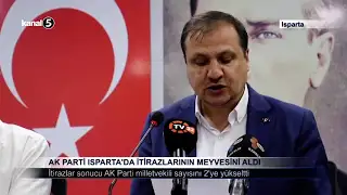 AK Parti Isparta’da İtirazlarının Meyvesini Aldı