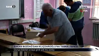 Bakan Bozdağ’dan Kılıçdaroğlu’na Tebrik Tepkisi