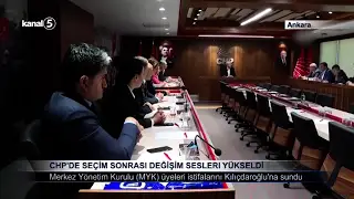 CHP’de Seçim Sonrası Değişim Sesleri Yükseldi