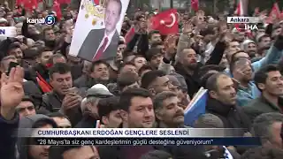 Cumhurbaşkanı Erdoğan Gençlere Seslendi