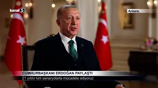 Cumhurbaşkanı Erdoğan Paylaştı