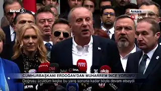 Cumhurbaşkanı Erdoğan’dan Muharrem İnce Yorumu