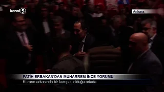 Fatih Erbakan’dan Muharrem İnce Yorumu