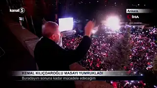 Kemal Kılıçdaroğlu Masayı Yumrukladı