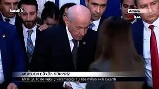 MHP’den Büyük Sürpriz