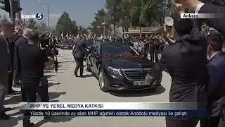 MHP’ye Yerel Medya Katkısı