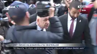 Ümit Özdağ Kılıçdaroğlu’na Desteğini Açıkladı