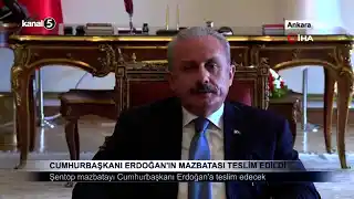 Cumhurbaşkanı Erdoğan’ın Mazbatası Teslim Edildi