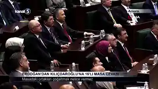 Erdoğan’dan Kılıçdaroğlu’na 16’lı Masa Cevabı