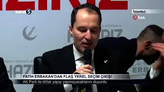 Fatih Erbakan’dan Flaş Yerel Seçim Çıkışı