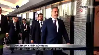 Londra’da Kritik Görüşme