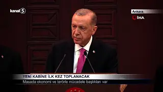 Yeni Kabine İlk Kez Toplanacak