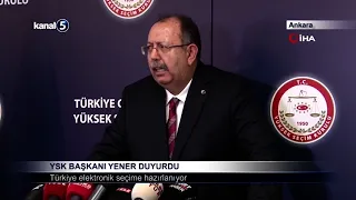YSK Başkanı Yener Duyurdu