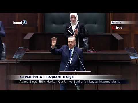 AK Parti’de 6 İl Başkanı Değişti