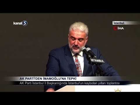 AK Parti’den İmamoğlu’na Tepki