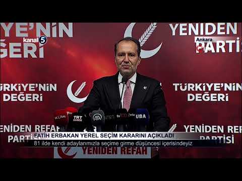 Fatih Erbakan Yerel Seçim Kararını Açıkladı
