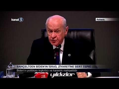Bahçeli’den Biden’in İsrail Ziyaretine Sert Tepki