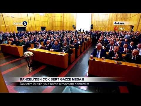 Bahçeli’den Çok Sert Gazze Mesajı