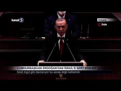 Cumhurbaşkanı Erdoğan’dan İsrail’e Sert Sözler