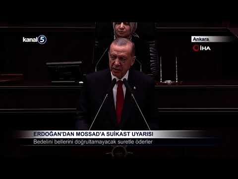 Erdoğan’dan Mossad’a Suikast Uyarısı